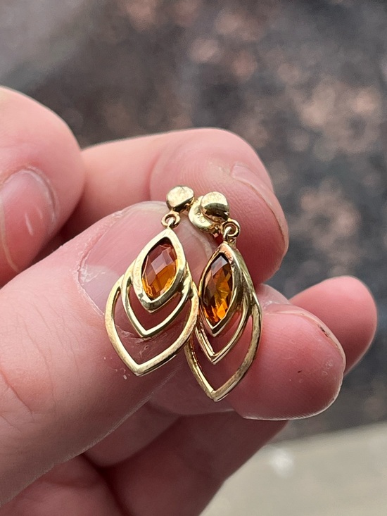Kay Jewelers Jewelry - Natural Citrine .925 Earrings